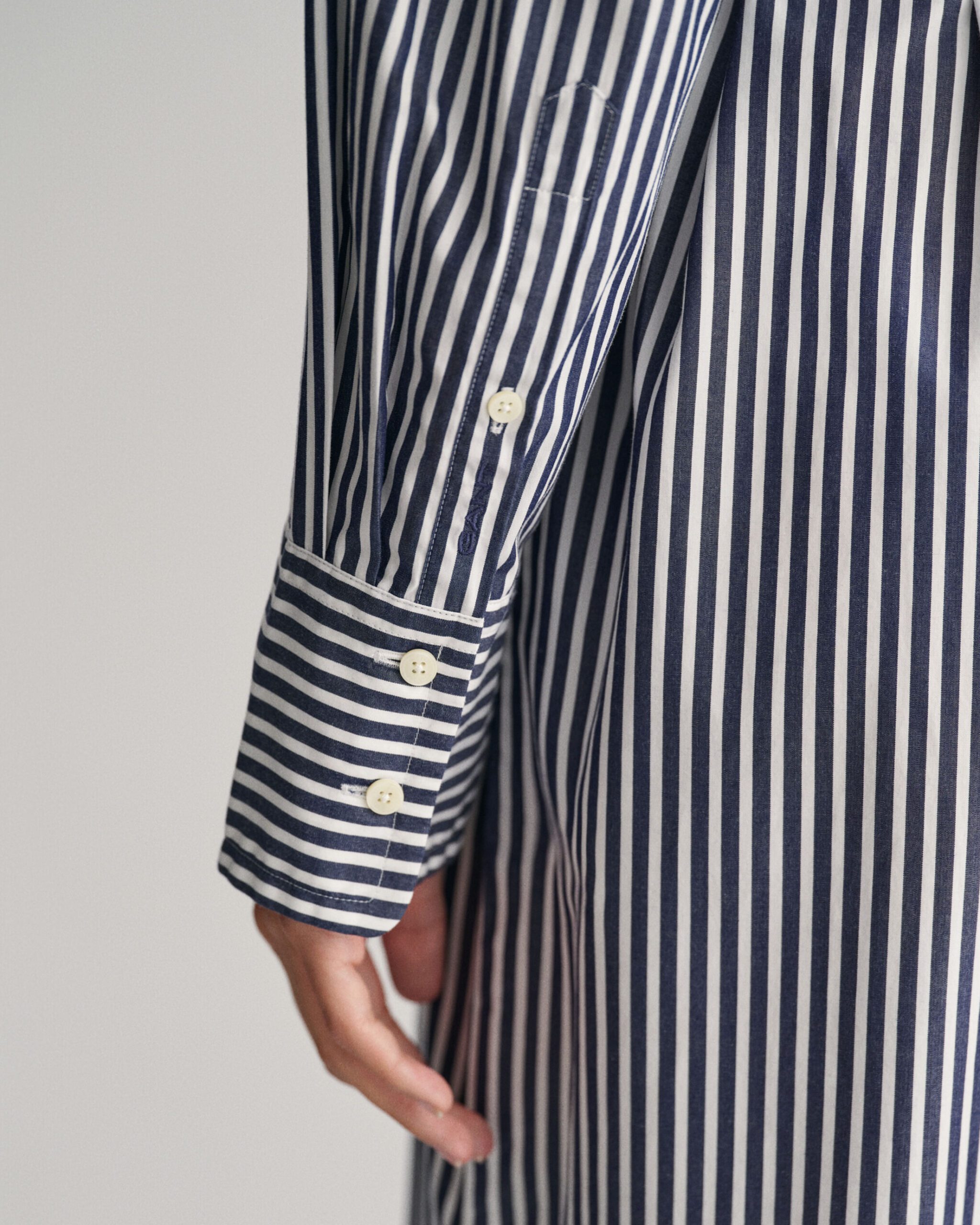 GANT Striped poplin shirt dress